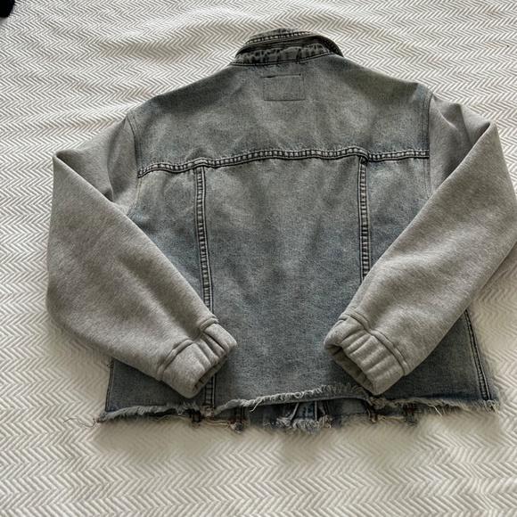 mixed media jacket by BLANK NYC - Picture 4 of 13